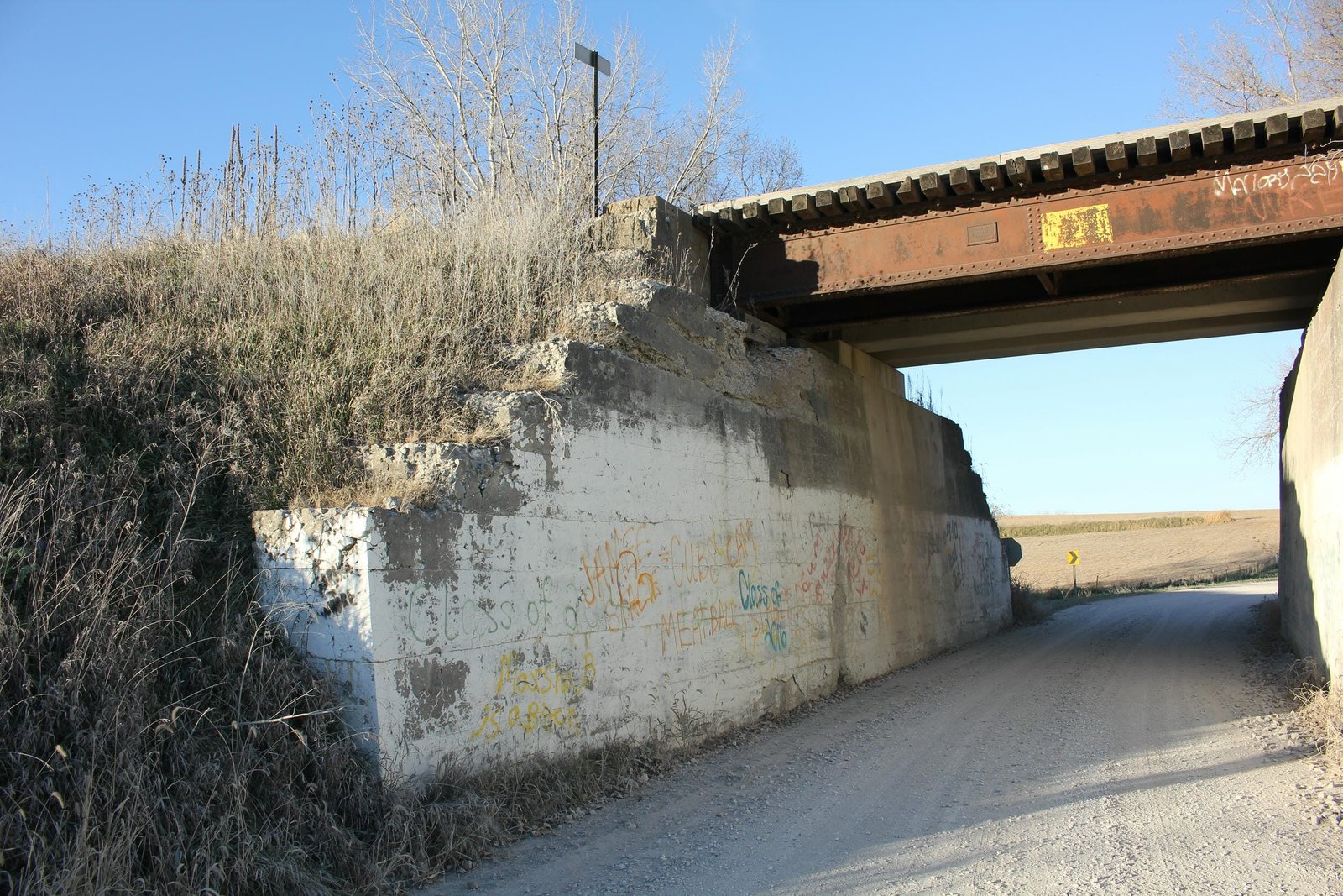 West abutment